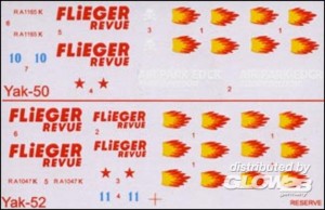 Yak-50 & Yak-52 'Flieger Revue' aerobati in 1:72