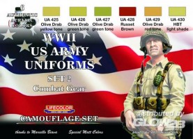 WWII US Army combat gear Camouflage Set 2