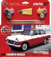 Starter Set Med Triumph Herald (new) in 1:32
