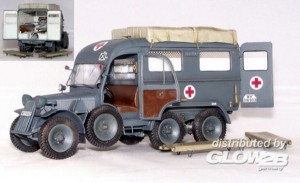 Deutscher Krankenwagen Kfz.31 Steyr 640 in 1:35