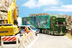 Diorama Grundplatte, Felsenstrae, 1:35