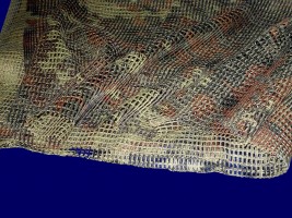 Diorama Zubehr, Tarnnetz grn flecktarn, 1:16