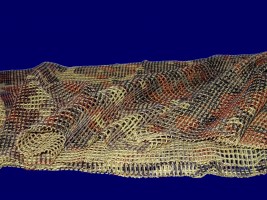 Diorama Zubehr, Tarnnetz grn flecktarn, 1:16