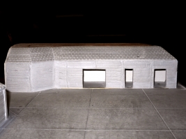Diorama Grundplatte 86, Nato Beton Splitterbox, 1:72