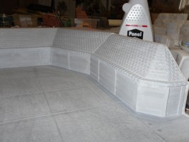 Diorama Grundplatte 86, Nato Beton Splitterbox, 1:72