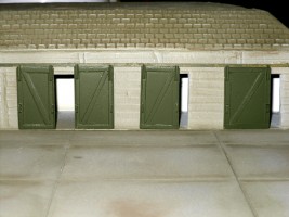 Diorama Grundplatte 86, Nato Beton Splitterbox, 1:72