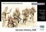Germ. infan.,DAK. N. Africa desert batt. in 1:35