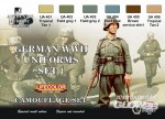 German military uniforms WWII set n.1, deutsche Uniformen WWII F
