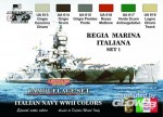 Italian Regia Marina WWII colors Camouflage Set