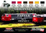 Danish trains Color Set 2, Epoche IV