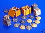 Diorama Zubehr, Panzerminen und Kisten, 1:35
