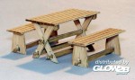 Diorama Zubehr, Garden furniture in 1:35