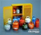 Diorama Zubehr, Gas bottles in 1:35