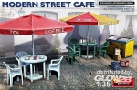 Modern Street Cafe in 1:35