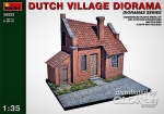 Niederländisches Dorf Diorama in 1:35