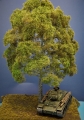 Diorama Zubehör Modell Bäume, 1 Buche mit Sommerlaub, ca. 50 cm,