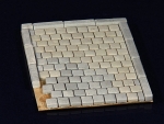 300 Keramik Pflastersteine Granit quadratisch 1:32