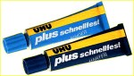 Profi Zubehr, 2 K Epoxidharz Klebstoff, Uhu Plus schnellfest